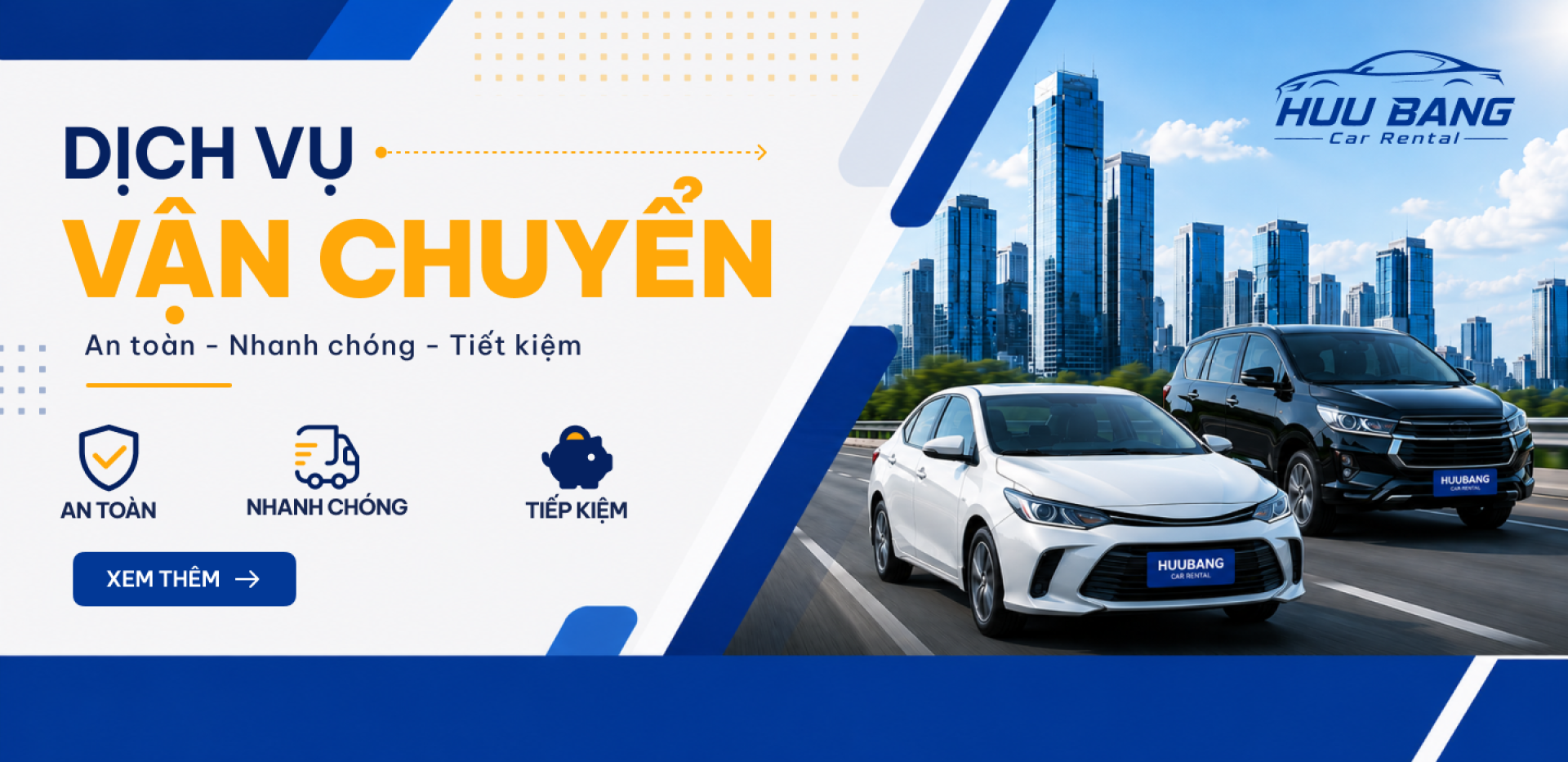 DỊCH VỤ VẬN CHUYỂN HUUBANG CAR RENTAL